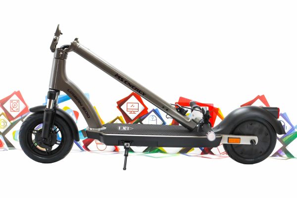 Električni romobil MS ENERGY Urban 500 Black - Slika 12
