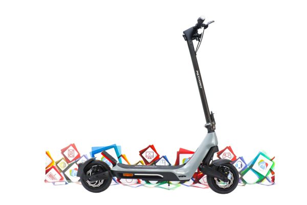 Električni romobil MS ENERGY Mentor Grey - Slika 4