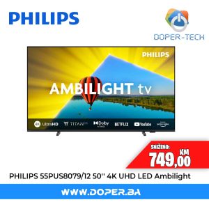 TV Philips 55PUS8079 Ambilight 55" 4K UHD LED Smart