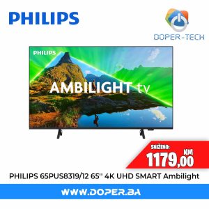 TV Philips 65PUS8319/12 Ambilight 65" 4K UHD LED Smart