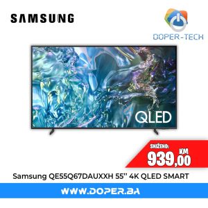 TV Samsung QE55Q67DAUXXH 55" QLED 4K UHD Smart