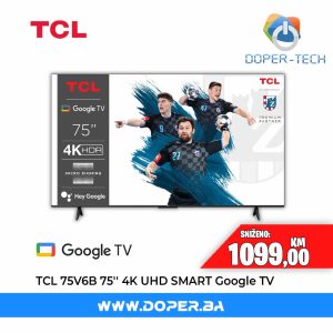 TV TCL 75V6B 75'' LED 4K UHD Google TV
