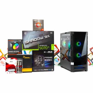 Gaming PC Cougar Duoface 22B R7 5700X RTX 5070 Ti 1TB SSD 32GB DDR4