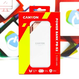 Power Bank Canyon PB-52 CNE-CPBP5W 5000 mAh