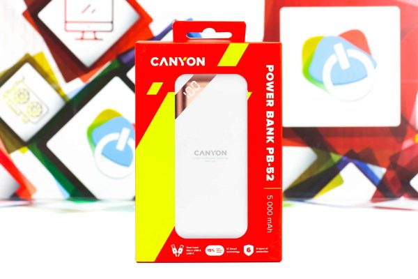 Power Bank Canyon PB-52 CNE-CPBP5W 5000 mAh