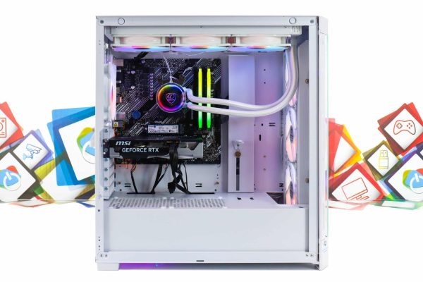 Gaming PC Cougar DuoFace 21W-Pro R5 5600X RTX 5060 1TB SSD 32GB DDR4 - Slika 8