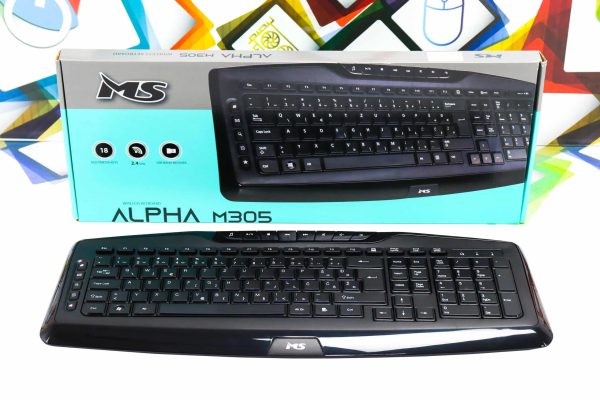 Office bežična tipkovnica MS Alpha M305