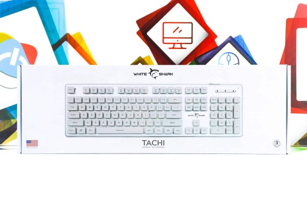 Gaming tipkovnica White Shark Tachi bijela