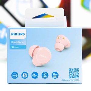Slušalice bežične Philips TAT1209PK 1000 series roze