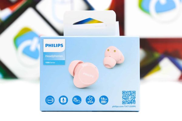 Slušalice bežične Philips TAT1209PK 1000 series roze