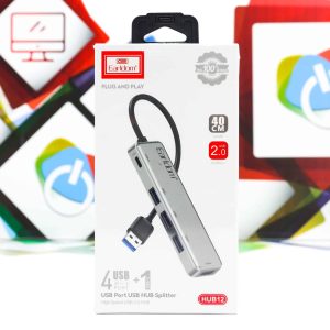 USB HUB 4X USB-A + USB-C Earldom ET-HUB12