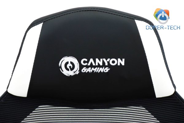 Gaming stolica Canyon Flow MCH01 crno-bijela - Slika 10