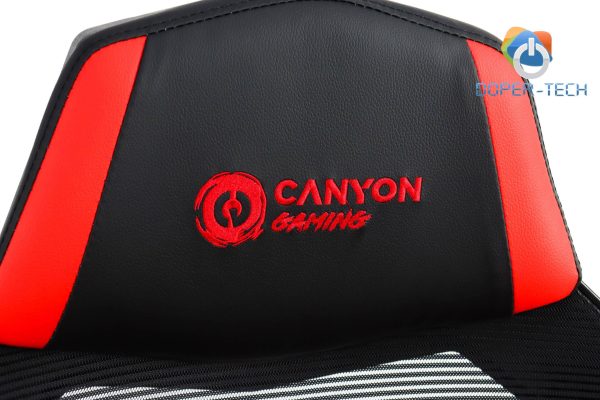 Gaming stolica Canyon Flow MCH01 crno-crvena - Slika 9