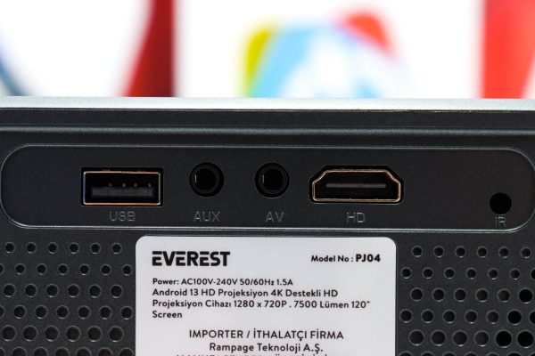 Projektor Everest Pandora PJ04 Android 13 prijenosni - Slika 5