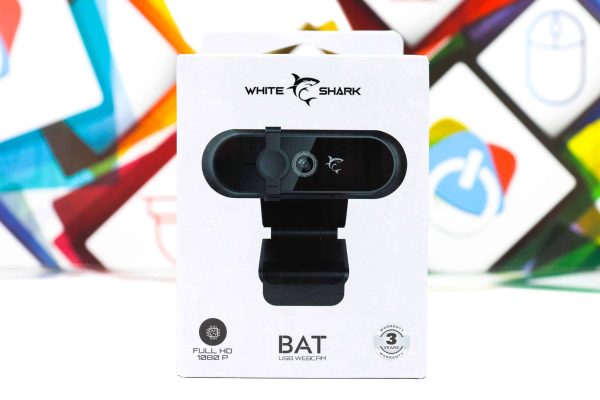 Web kamera White Shark Bat 2MP FHD