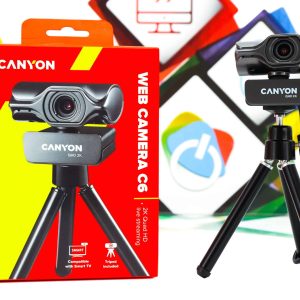 Web kamera Canyon C6 QHD 3.2MP