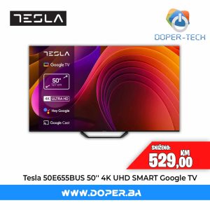 TV Tesla 50E655BUS 50'' LED 4K UHD Smart Google TV